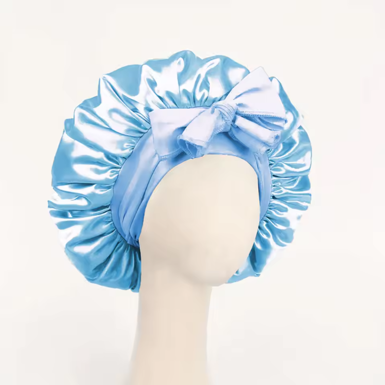 Bonnet de Nuit en Satin Réglable | Protection Cheveux Bouclés, Lisses ou Locks
