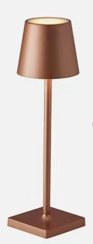 Lampe de Table LED Tactile Sans Fil | Rechargeable USB | 3 Niveaux de Lumière & Design Moderne Étanche IP54