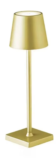 Lampe de Table LED Tactile Sans Fil | Rechargeable USB | 3 Niveaux de Lumière & Design Moderne Étanche IP54