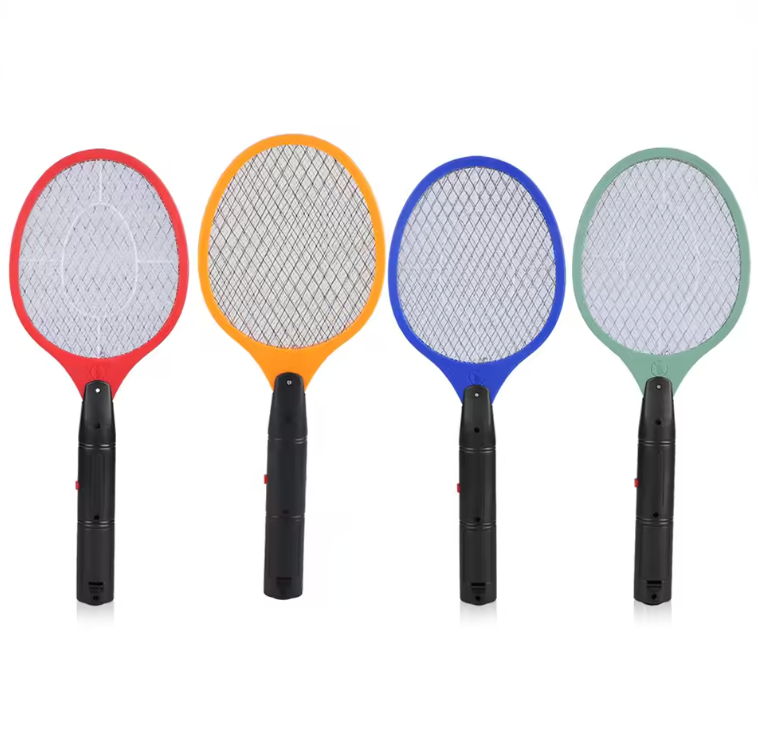 Raquette Anti-Moustiques Électrique Sans Fil | Légère & Efficace Contre Mouches, Guêpes et Insectes Volants