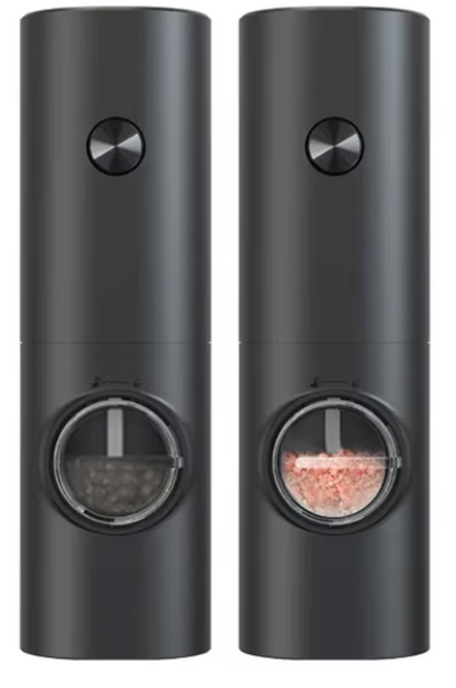 Moulin à Sel ou Poivre Électrique Automatique | LED Intégrée | Finesse Réglable