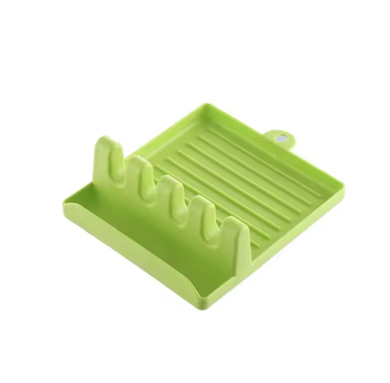 Support de Cuillère & Couvercle de Casserole | Organiseur de Comptoir Polyvalent & Facile à Nettoyer