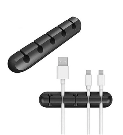 Clips de Support de Câbles Adhésifs | Organisateur de Fils USB, Bureau & Table de Chevet