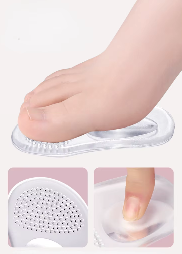 Coussinets Avant-Pied en Silicone | Confort & Soulagement de la Douleur