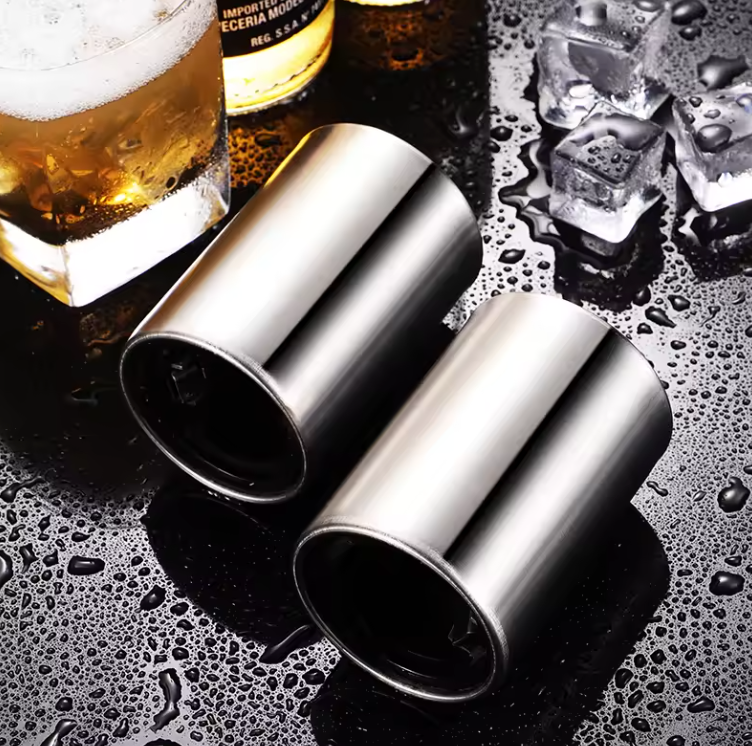 Ouvre-Bouteille Automatique en Acier Inoxydable | Gadget de Cuisine Pratique & Élégant