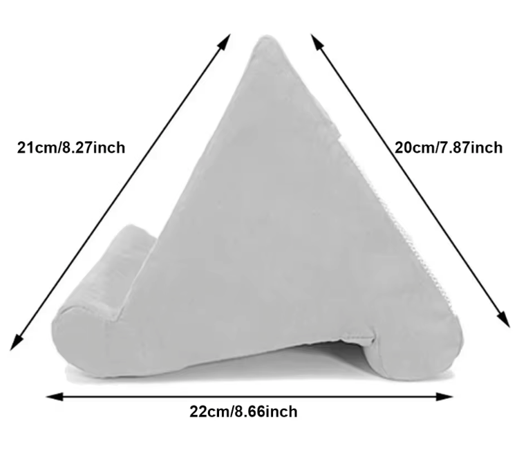 Support de Tablette en Forme d’Oreiller | Multi-Angle & Confortable