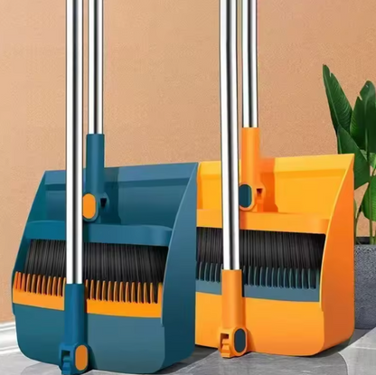 Ensemble Balai & Pelle à Poussière | Pliable, Ergonomique & Anti-Poussière
