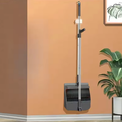 Ensemble Balai & Pelle à Poussière | Pliable, Ergonomique & Anti-Poussière