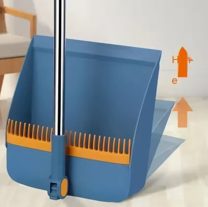 Ensemble Balai & Pelle à Poussière | Pliable, Ergonomique & Anti-Poussière