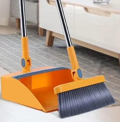 Ensemble Balai & Pelle à Poussière | Pliable, Ergonomique & Anti-Poussière
