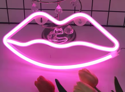 Lampe Néon Décorative LED | USB & Piles – Ambiance Fête, Chambre ou Cadeau