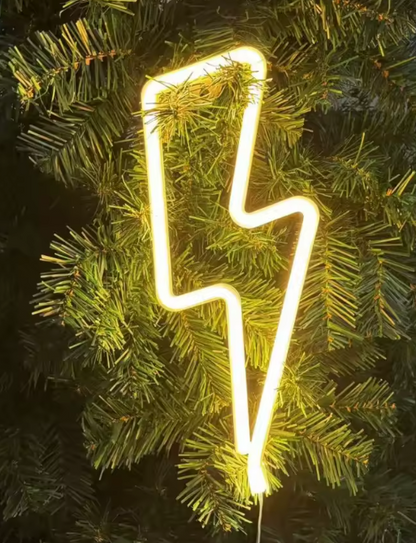 Lampe Néon Décorative LED | USB & Piles – Ambiance Fête, Chambre ou Cadeau