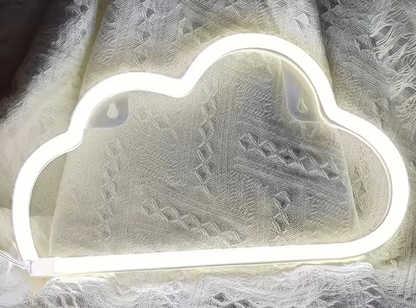 Lampe Néon Décorative LED | USB & Piles – Ambiance Fête, Chambre ou Cadeau