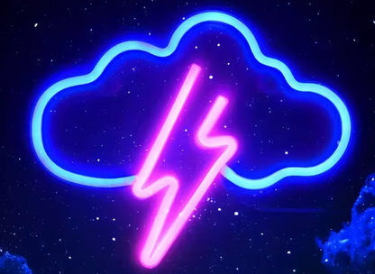 Lampe Néon Décorative LED | USB & Piles – Ambiance Fête, Chambre ou Cadeau