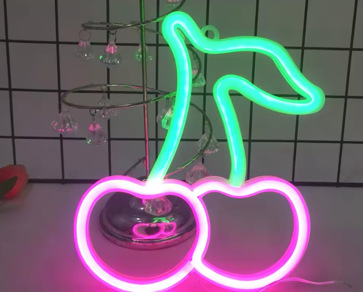 Lampe Néon Décorative LED | USB & Piles – Ambiance Fête, Chambre ou Cadeau