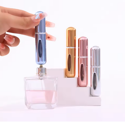 Lot de 5 Vaporisateurs de Parfum Rechargeables 5ml | Mini Parfum de Voyage
