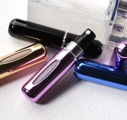 Lot de 5 Vaporisateurs de Parfum Rechargeables 5ml | Mini Parfum de Voyage