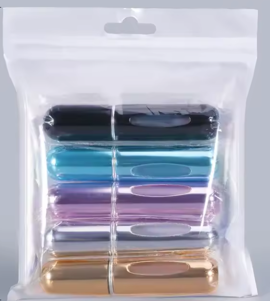 Lot de 5 Vaporisateurs de Parfum Rechargeables 5ml | Mini Parfum de Voyage
