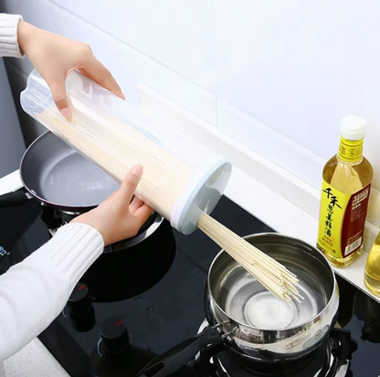 Boîte de Rangement Hermétique Pâtes & Céréales | Récipient Divisé | Doseur