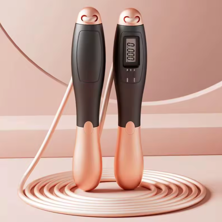 Corde à Sauter avec Compteur Intégré | Réglable & Antidérapante | Entraînement Fitness, Crossfit & Cardio à Domicile