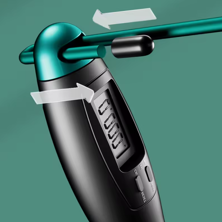 Corde à Sauter avec Compteur Intégré | Réglable & Antidérapante | Entraînement Fitness, Crossfit & Cardio à Domicile