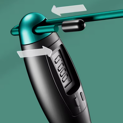 Corde à Sauter avec Compteur Intégré | Réglable & Antidérapante | Entraînement Fitness, Crossfit & Cardio à Domicile