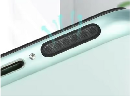 Autocollant Anti-Poussière Universel Haut-Parleur Téléphone | Protection Port de Chargement & Kit de Nettoyage