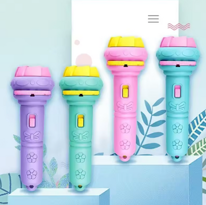 Lampe de Poche Projecteur pour Enfants | Jouet Éducatif & Veilleuse d’Histoire