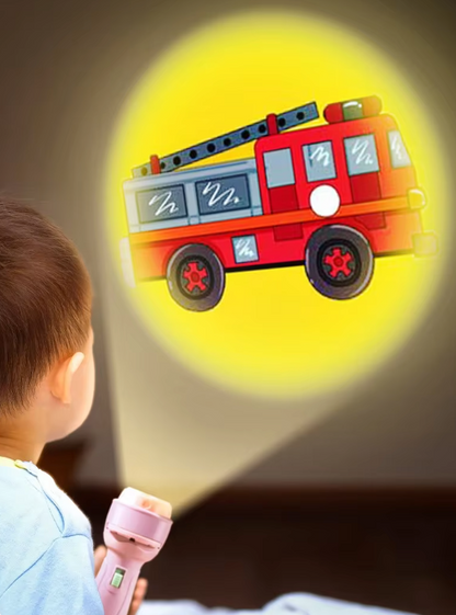 Lampe Torche Projecteur pour Bébé | 80 Images – 10 Thèmes Éducatifs