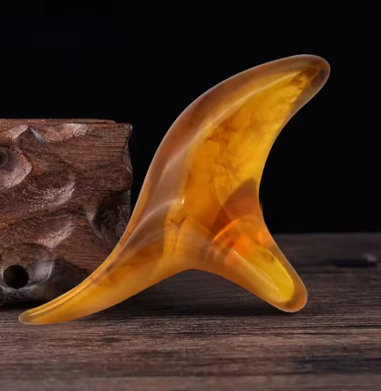 Gua Sha en Bois | Outil de Massage | Drainage Lymphatique & Thérapie Naturelle du Corps