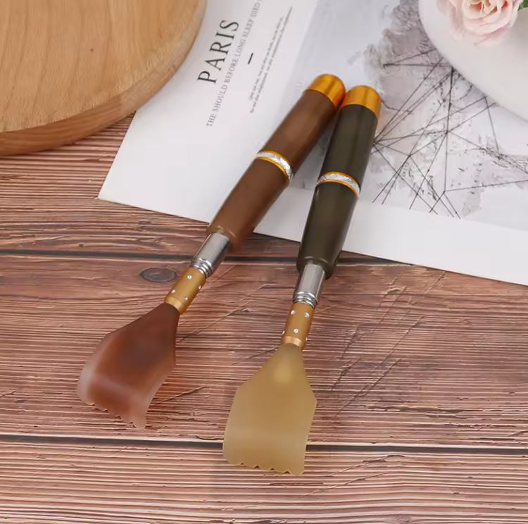 Grattoir de Dos Télescopique à Boules Magnétiques | Massage & Relaxation Portable