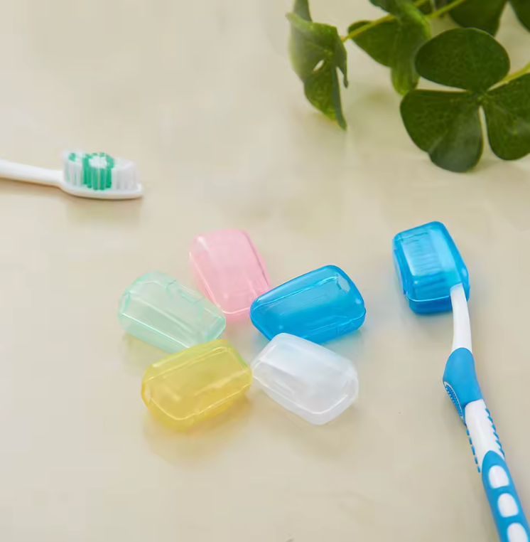 Lot de 5 Étuis Porte-Brosse à Dents Portables | Hygiène & Protection en Voyage