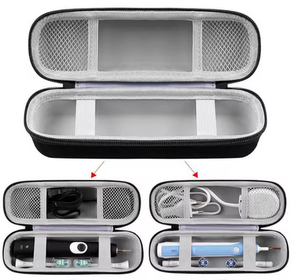 Étui de Rangement Rigide Brosse à Dents Électrique | Voyage & Protection Totale