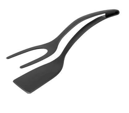 Spatule & Pince 2-en-1 en Nylon | Antiadhésive & Résistante à la Chaleur