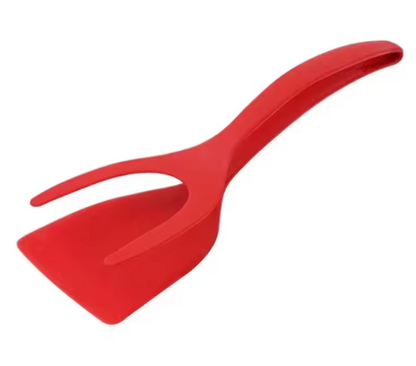 Spatule & Pince 2-en-1 en Nylon | Antiadhésive & Résistante à la Chaleur