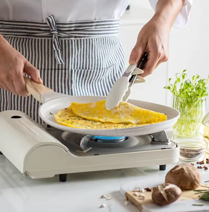 Pince de Cuisine en Silicone & Acier Inoxydable | Antidérapante & Résistante à la Chaleur