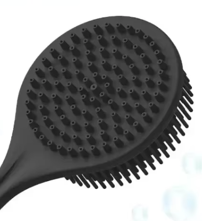 Brosse de Douche en Silicone à Long Manche | Exfoliante & Massante pour le Corps et le Dos