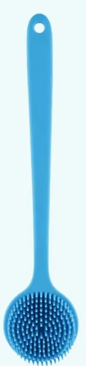 Brosse de Douche en Silicone à Long Manche | Exfoliante & Massante pour le Corps et le Dos