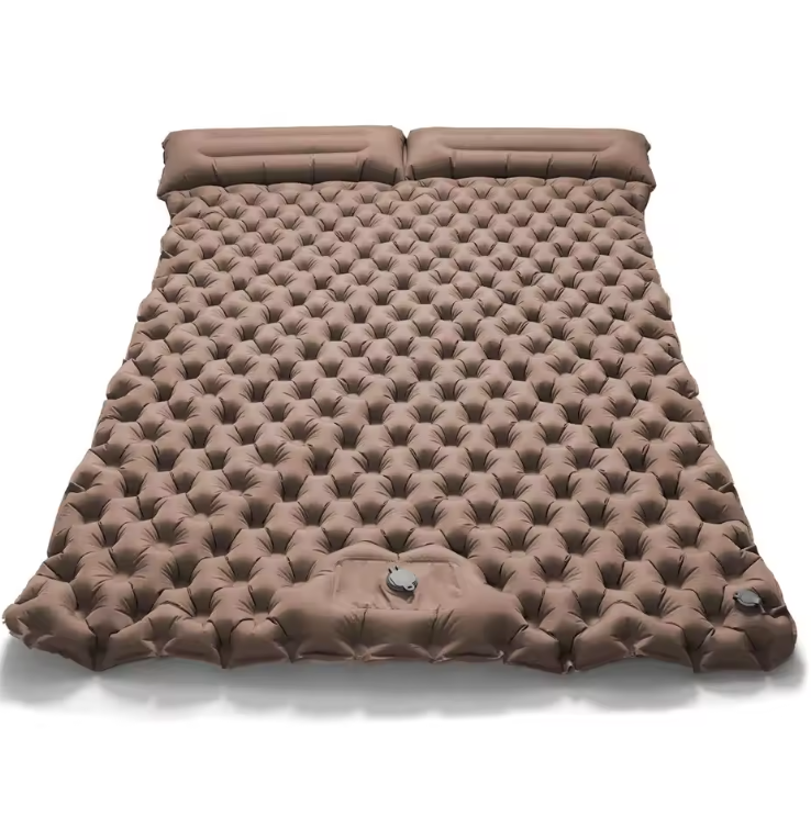 Matelas Gonflable Double Ultraléger | Couchage XXL pour Camping, Voiture & Randonnée