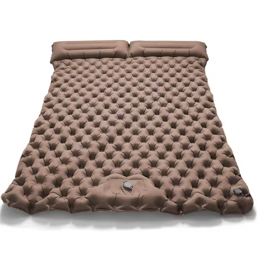Matelas Gonflable Double Ultraléger | Couchage XXL pour Camping, Voiture & Randonnée