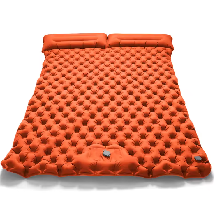 Matelas Gonflable Double Ultraléger | Couchage XXL pour Camping, Voiture & Randonnée