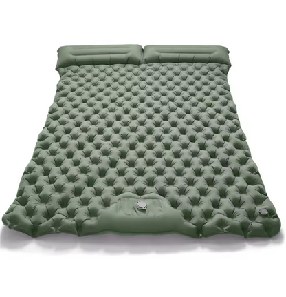 Matelas Gonflable Double Ultraléger | Couchage XXL pour Camping, Voiture & Randonnée