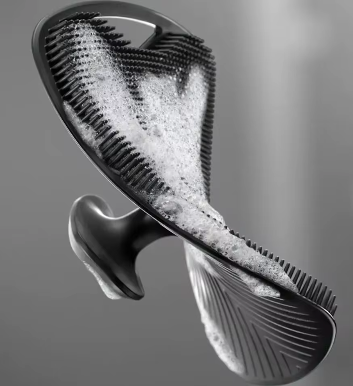 Brosse de Bain en Silicone Doux | Hygiénique & Massage Relaxant Corps