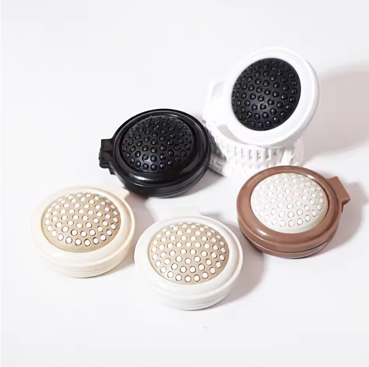 Mini Brosse & Miroir de Voyage Pliable | Massage Cuir Chevelu & Peigne Anti-Statique