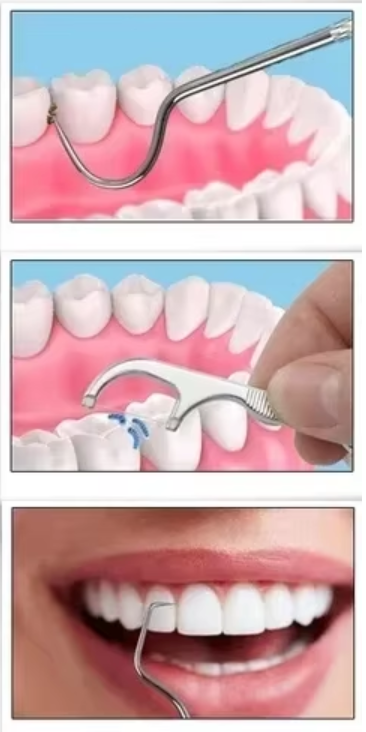 Ensemble de Cure-Dents Réutilisables | Porte-Clés & Kit de Nettoyage