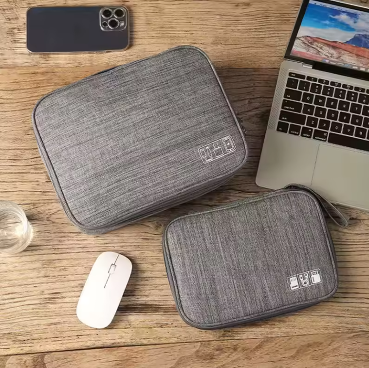 Sac de Rangement de Câbles Étanche | Organisateur d’Accessoires Électroniques & de Voyage