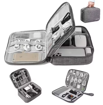 Sac de Rangement de Câbles Étanche | Organisateur d’Accessoires Électroniques & de Voyage