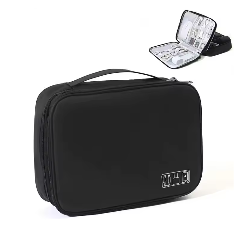 Sac de Rangement de Câbles Étanche | Organisateur d’Accessoires Électroniques & de Voyage