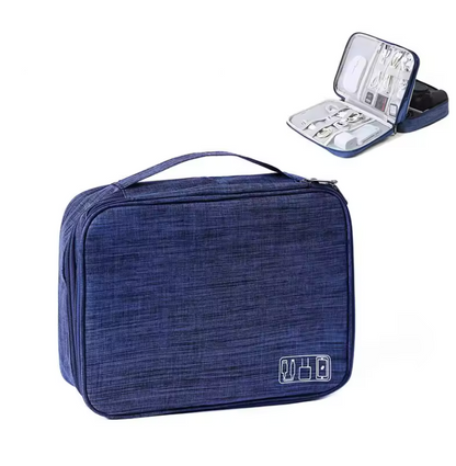 Sac de Rangement de Câbles Étanche | Organisateur d’Accessoires Électroniques & de Voyage