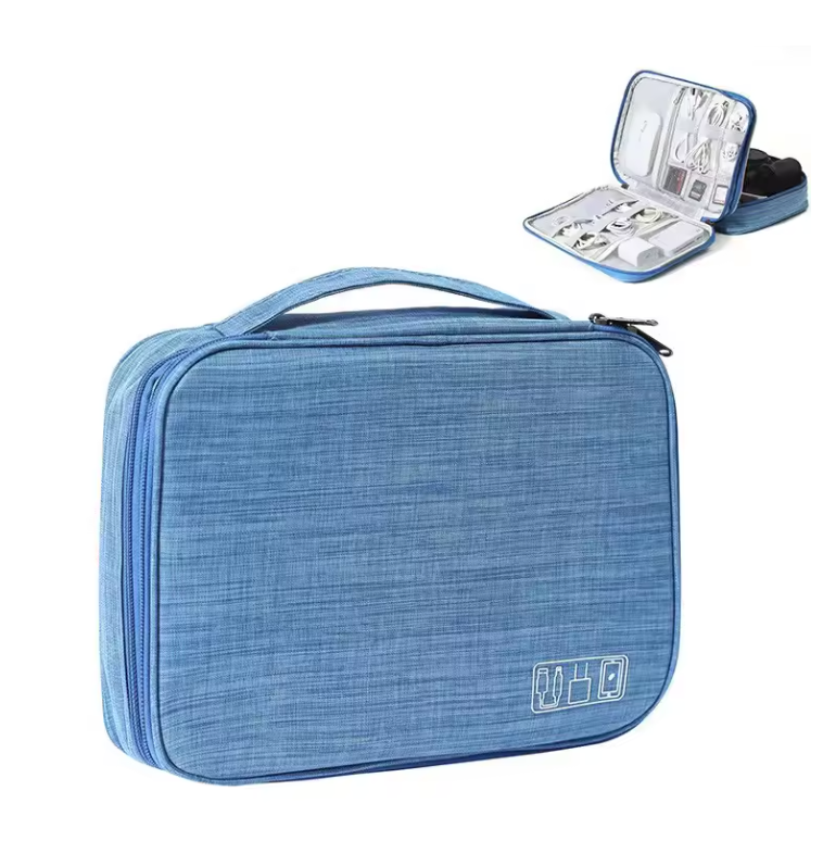 Sac de Rangement de Câbles Étanche | Organisateur d’Accessoires Électroniques & de Voyage
